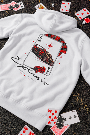 Hoodie blanc - VEGAS