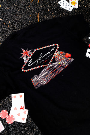 Tshirt noir VEGAS
