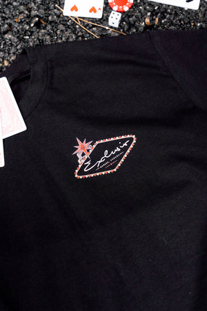 Tshirt noir VEGAS
