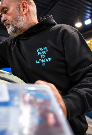 Hoodie work - Turquoise