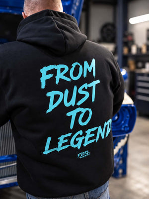 Hoodie work - Turquoise